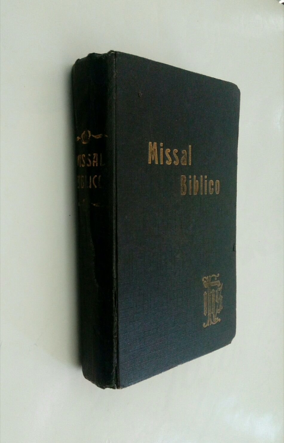 Antigo Missal Bíblico (1959) Difusora Bíblica Missionários Capuchinhos