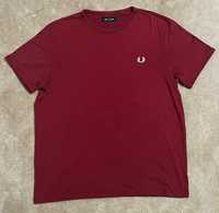 Tshirt vermelha Fred Perry tamanho L