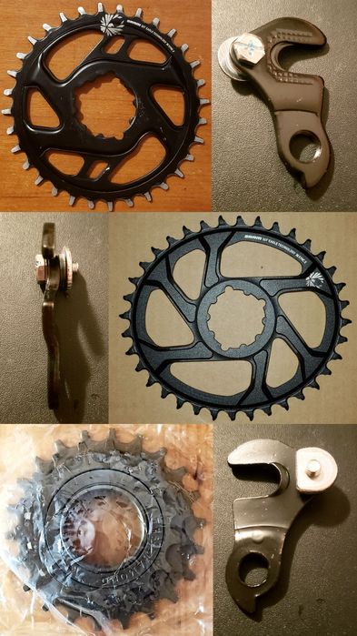 Diverso material novo e usado
