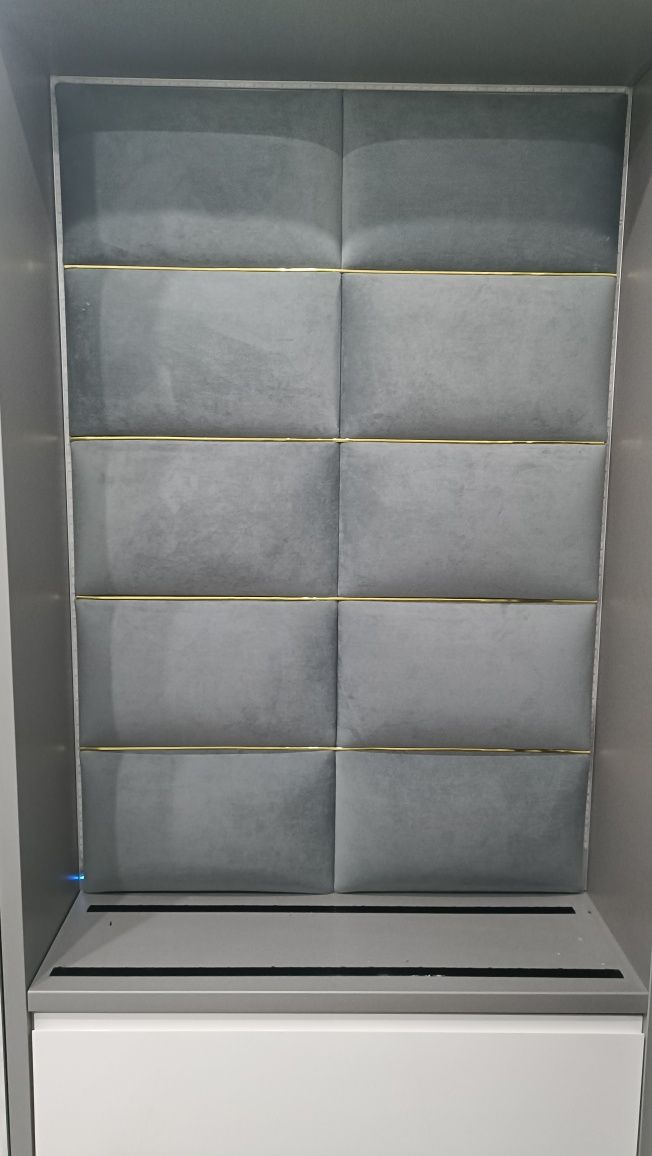 Panel tapicerowany ścienny welur