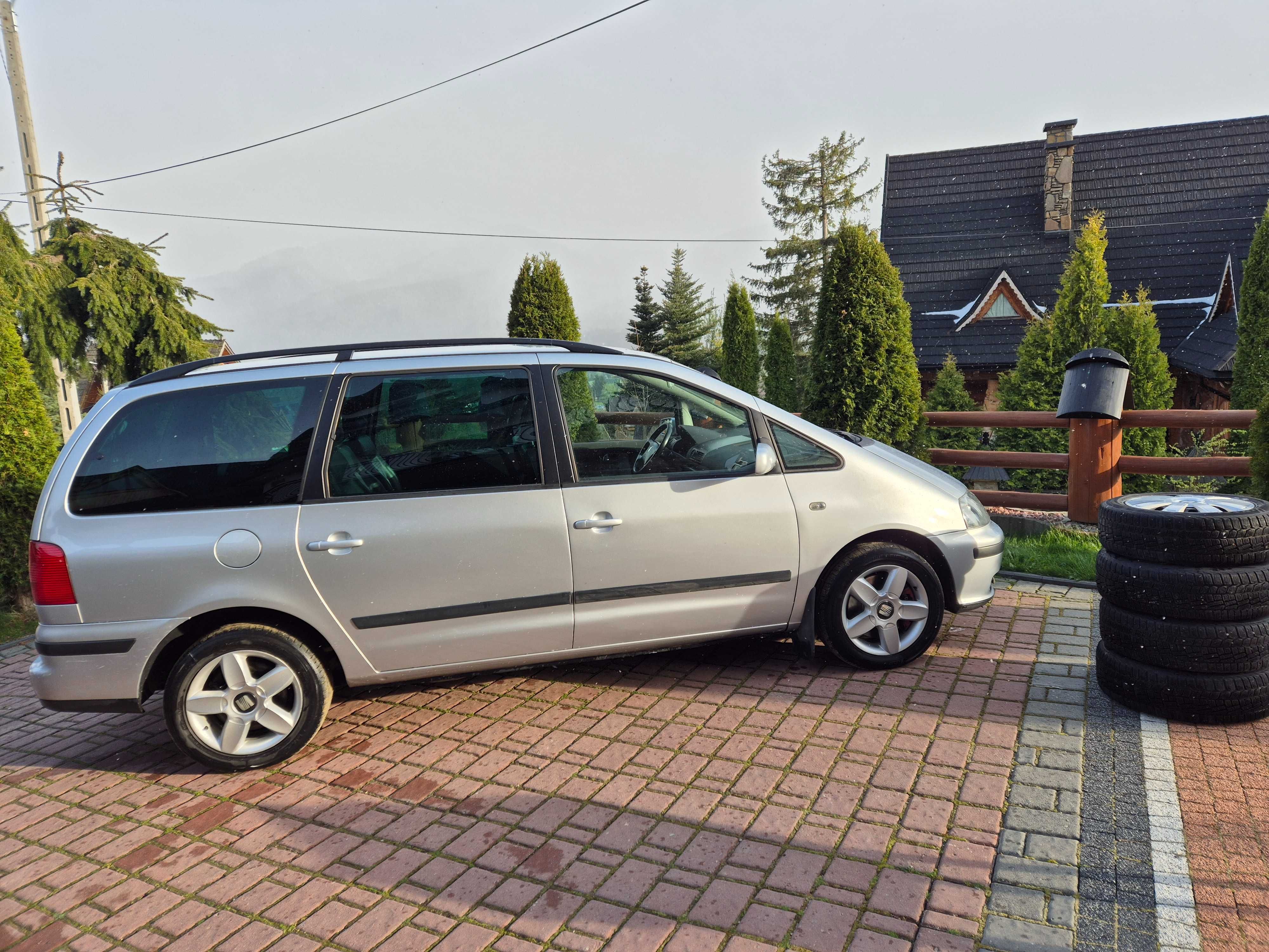 Seat Alhambra 2006, 4x4, 1.9 TDI, 116 KM, hak, 5/7 osobowe