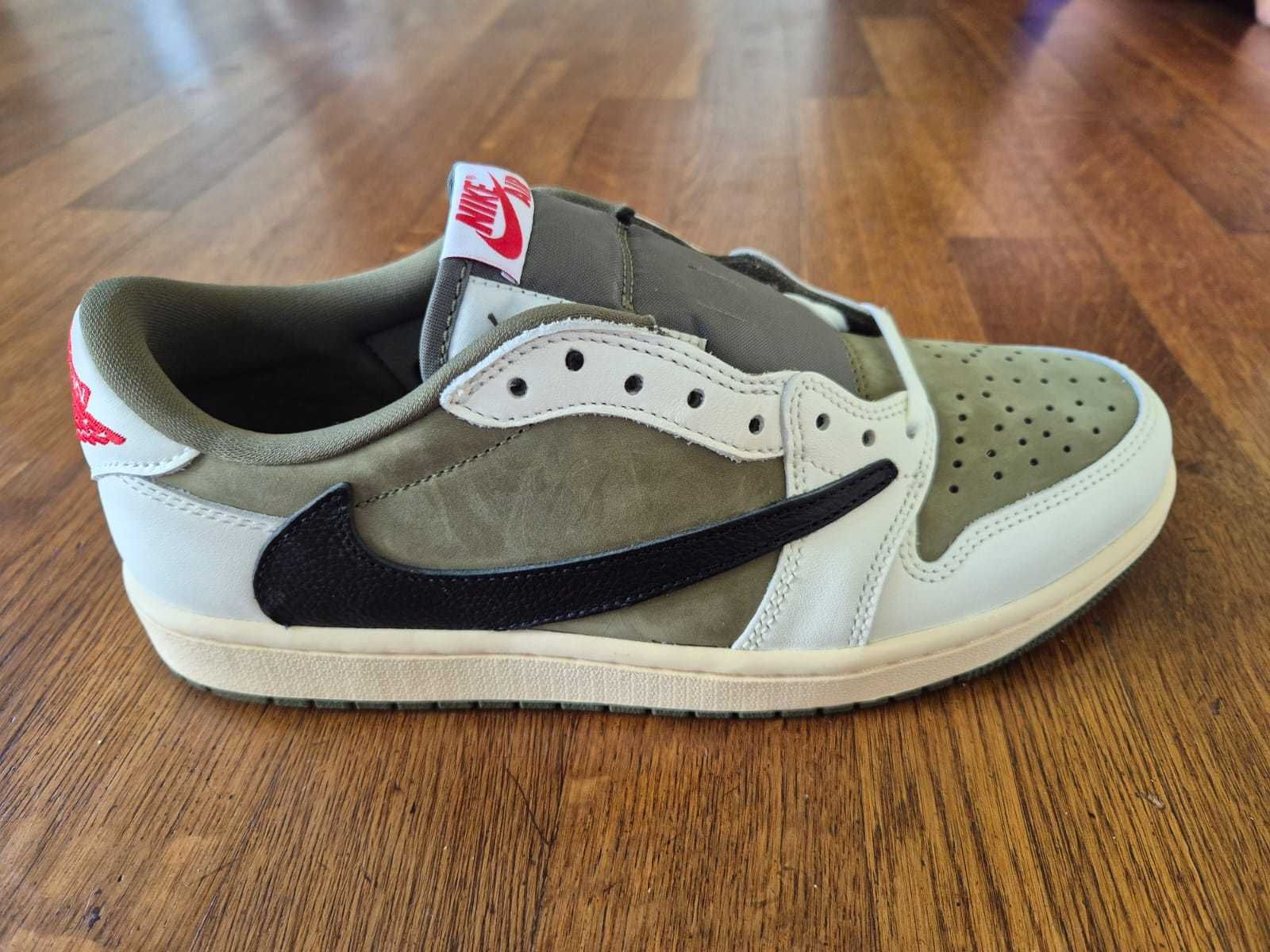 Air Jordan 1 Retro Low OG SP Travis Scott Medium Olive rozmiar 43 EU