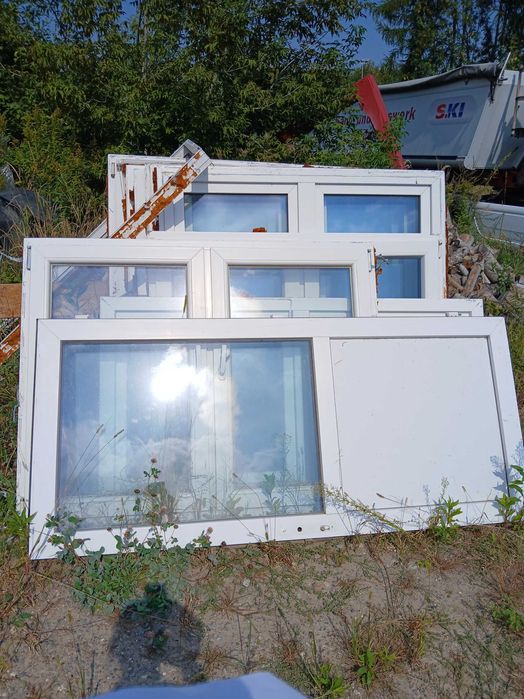 Okna z demontażu pcv pvc