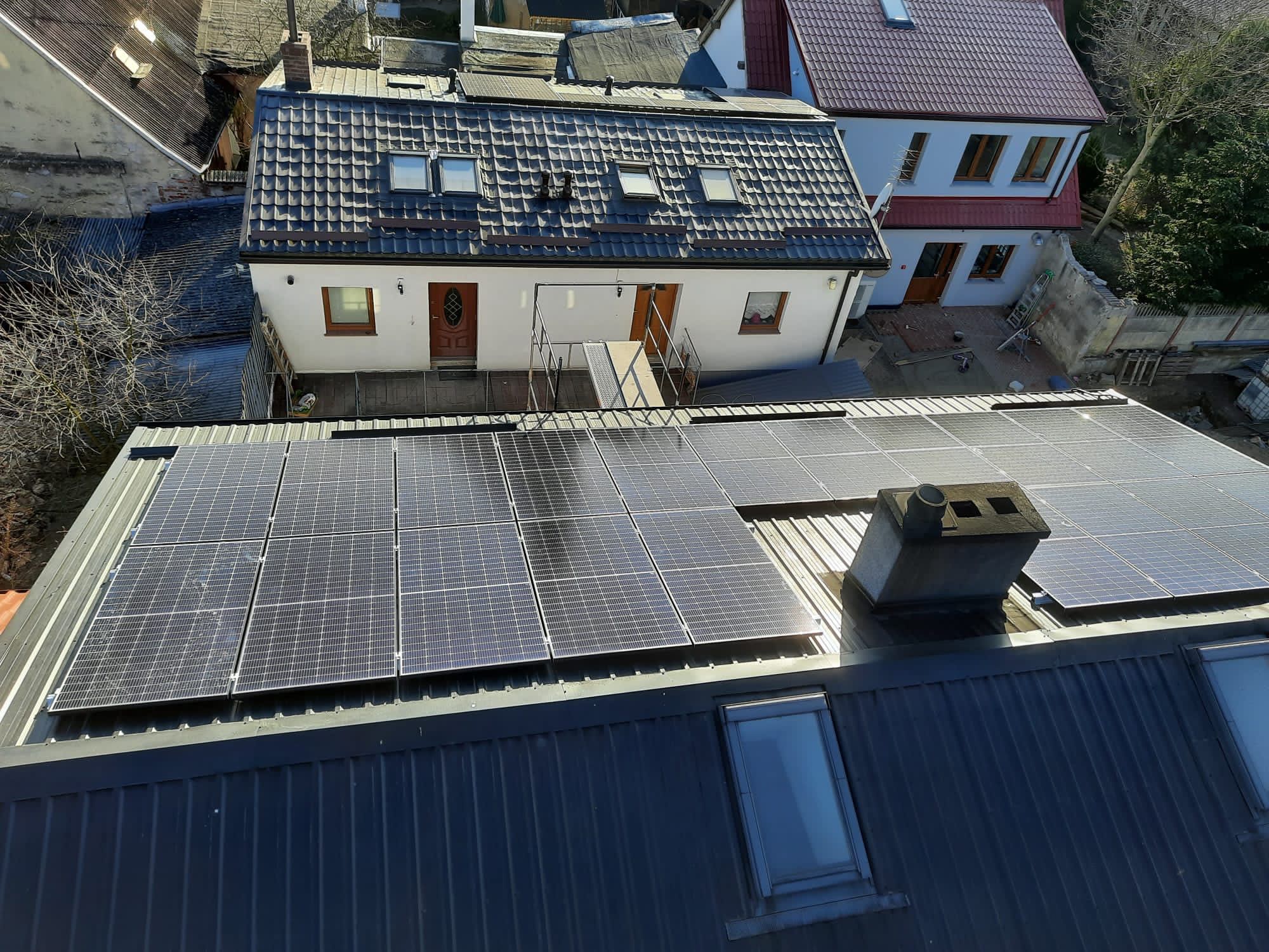 Instalacja Fotowoltaiczna 10,235 kWp + 10,24 kWp magazyn energii