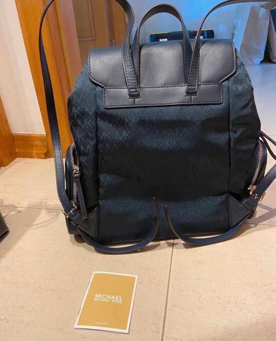 Mochila Michael Kors Azul Nova