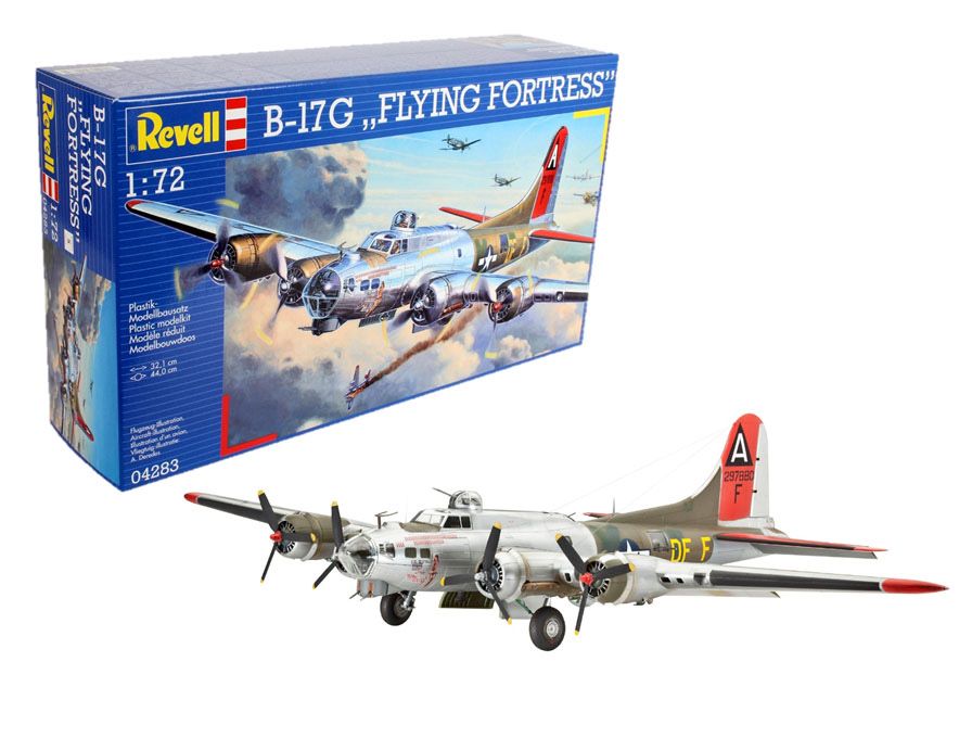 Model do sklejania 1/72 Revell 04283 samolot B-17G FLYING FORTRESS