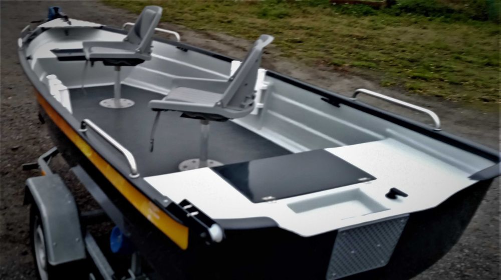 Łódka wędkarska. Łódki, łodzie. Pucharex 390 LUX MULTI DECK.