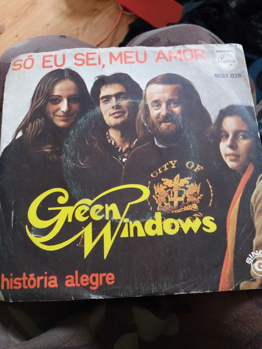 Disco de vinil antigo