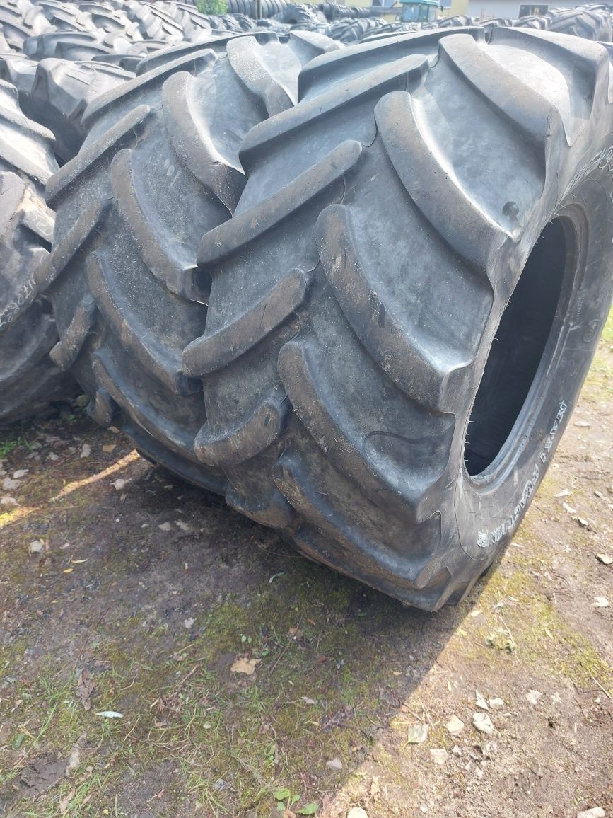 540/65R24 Firestone opony używane rolnicze para