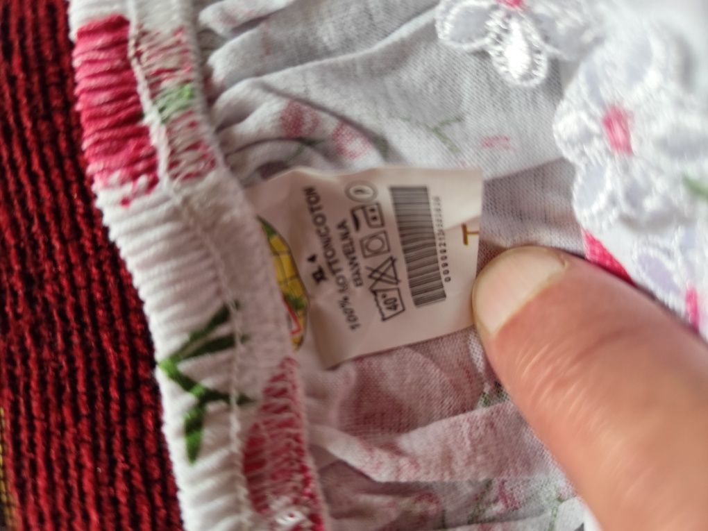 Сорочка нічна, жіноча, розмір 4XL(52/54), бавовна, Onder Туреччина.