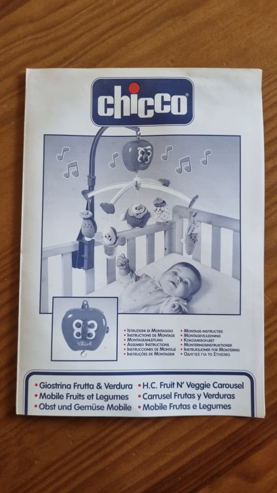 Móbile Chicco Sensorial para bebés