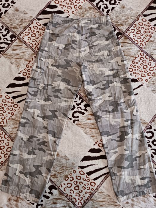 Камуфляжные карго штаны New Look Made in Turkey