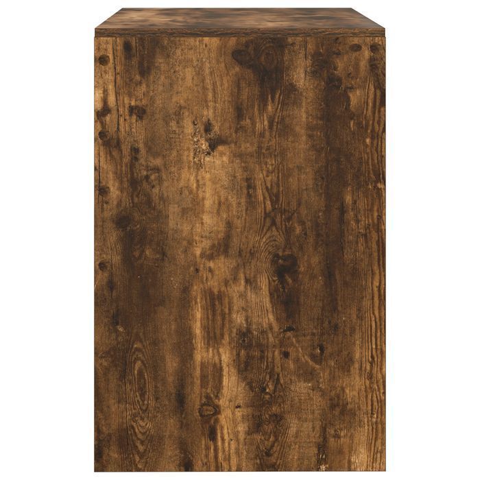 Vidaxl Biurko W Wędzonym Dębie 80X50X76 Cm Z Płyty Wiórowej