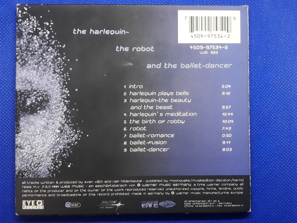 Sven Väth Harlequin-the robot nad the ballet-dancer