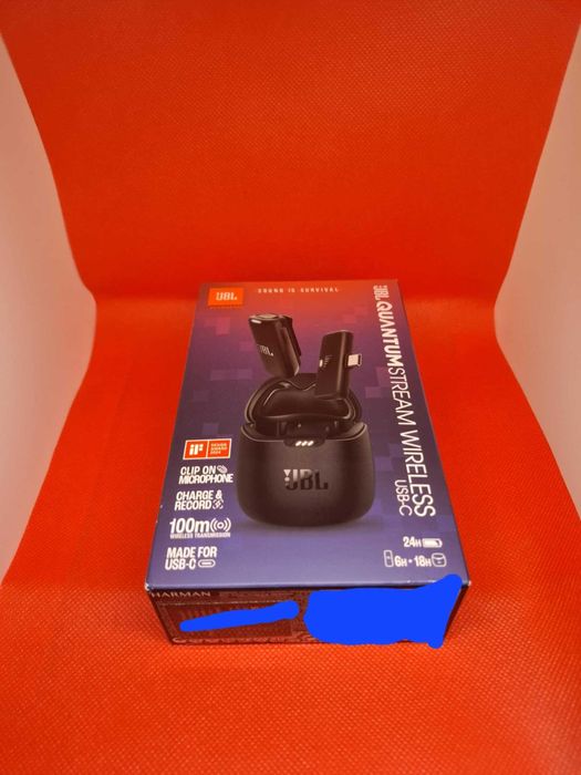 Mikrofon JBL Quantum Wireless USB-C nowy, zaplombowany z dowodem zakup