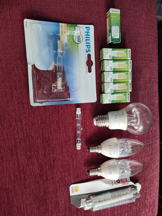 Zestaw żarówek okazja wyprzedaż Osram, Philips.