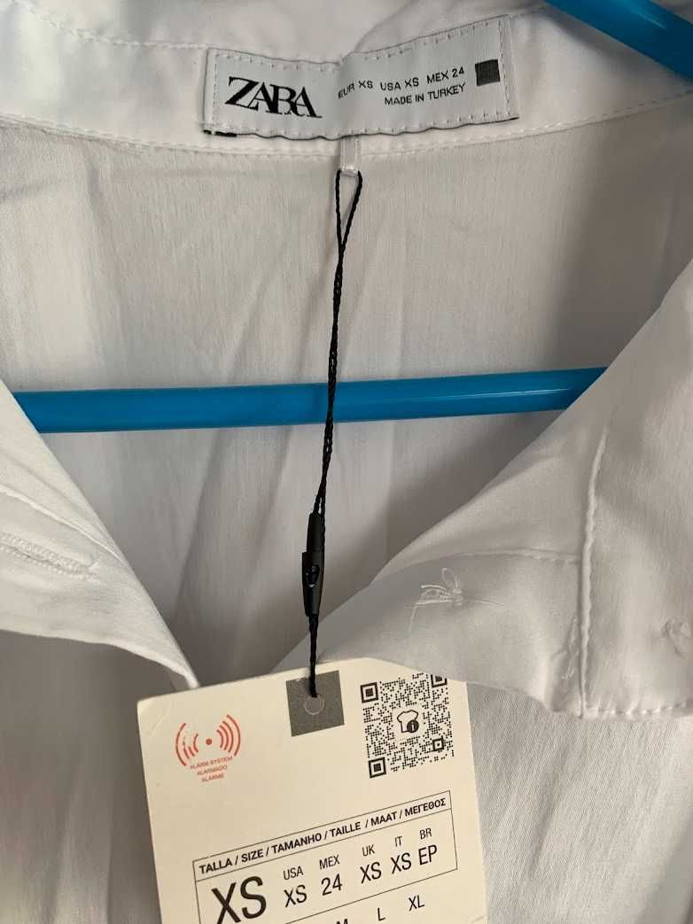 ZARA sukienka koszulowa nowa z metką, rozmiar 34, XS