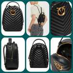 Pinko plecak(gratis pasek)LOVE Click Mini czarny NOWY