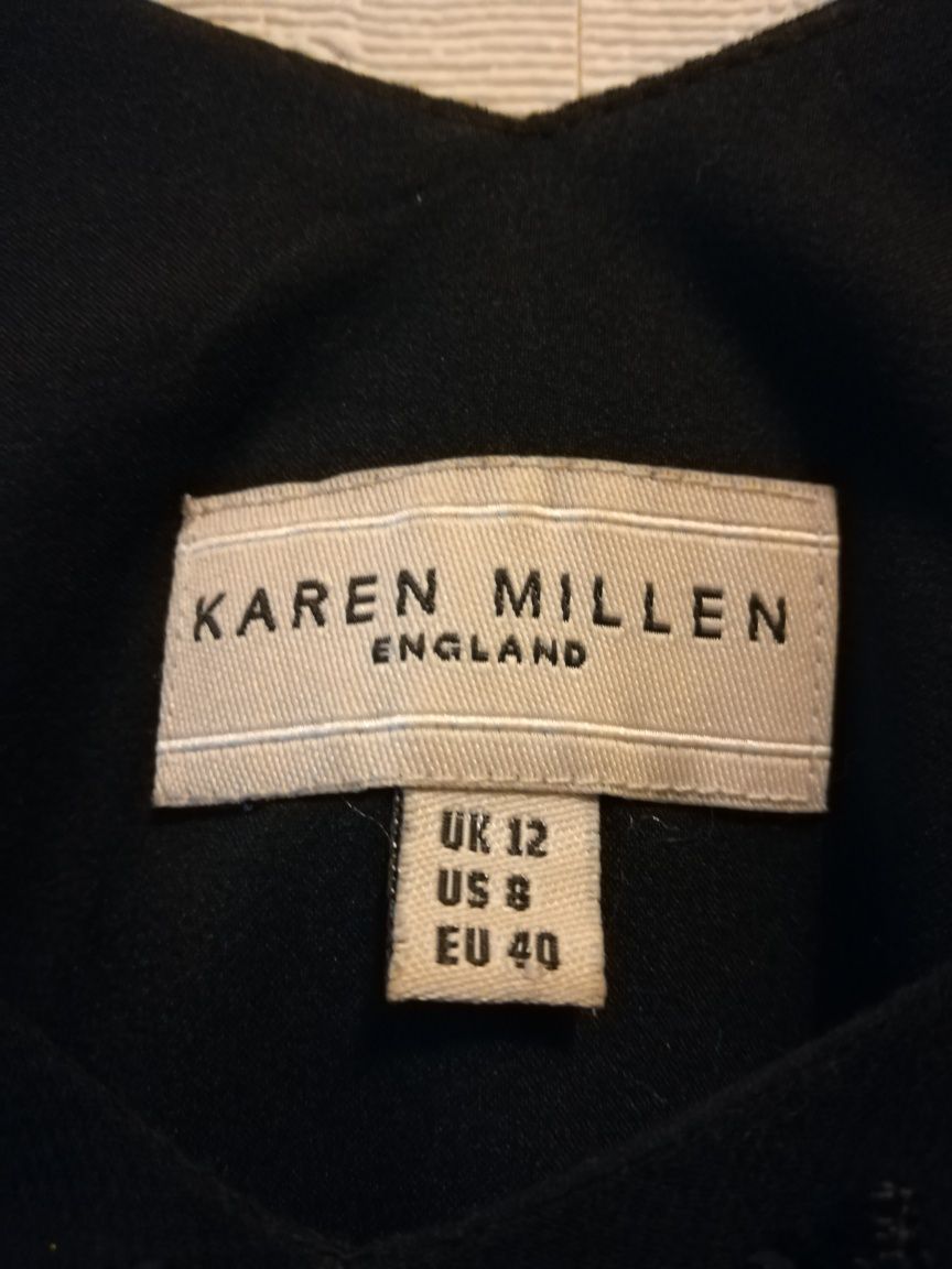 Платье вечернее нарядное шелк Karen Millen