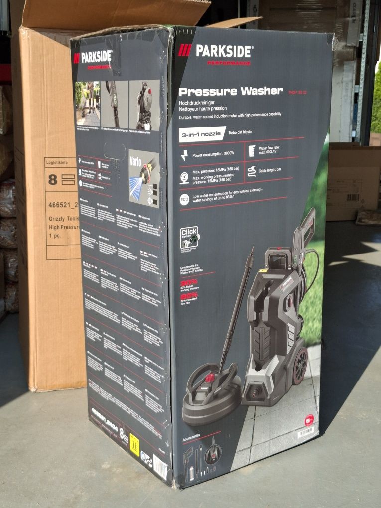 Myjka wysokociśnieniowa Parkside PHDP 180 C2