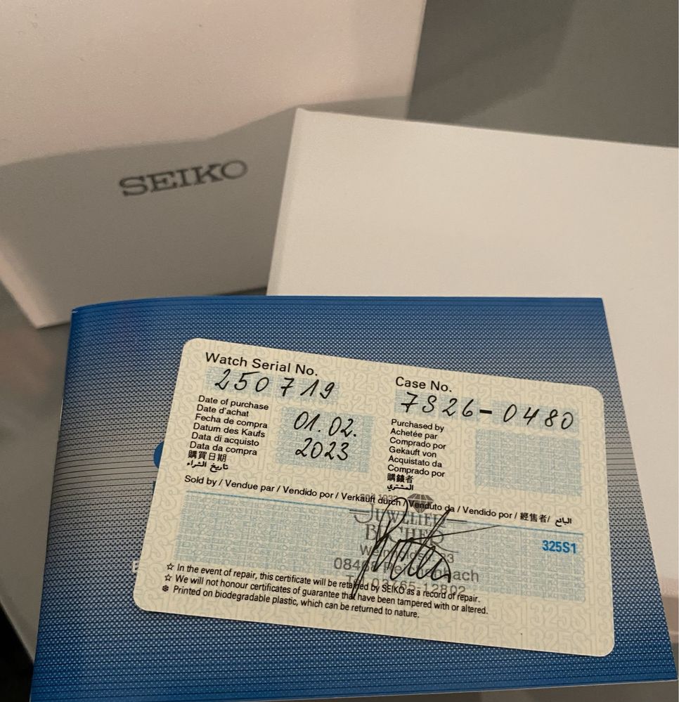 Seiko automático