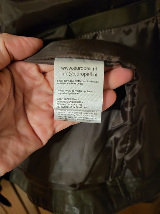 Kurtka męska skórzana AIM M