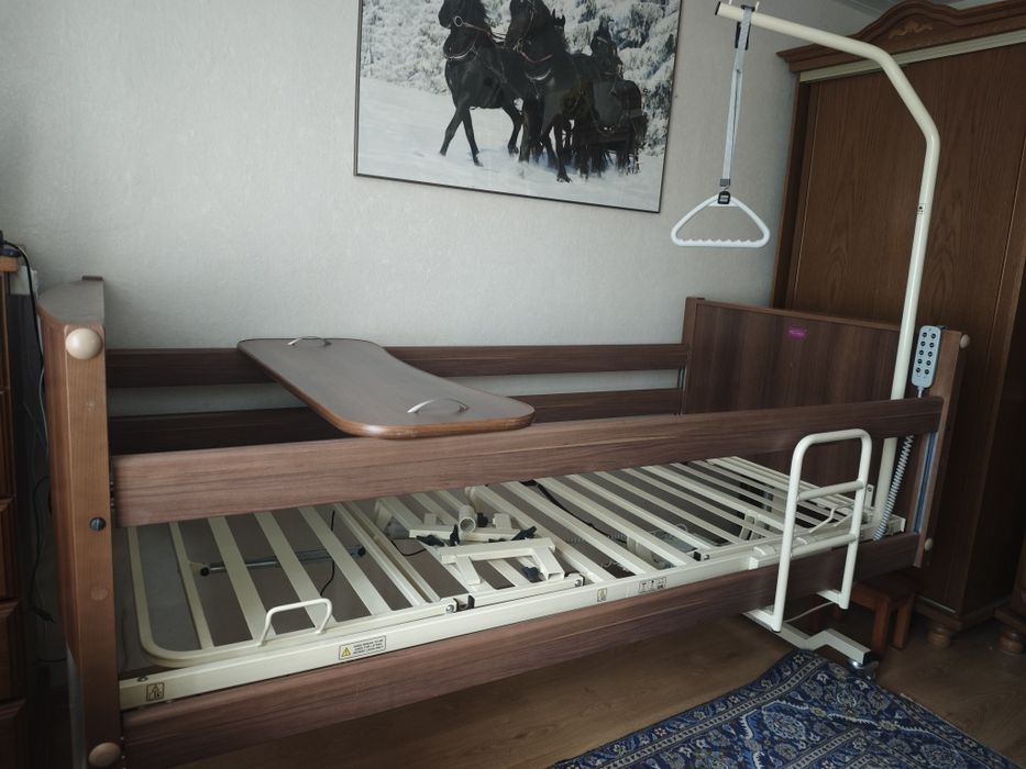 Łóżko ortopedyczne rehabilitacyjne niskie Rehabed Taurus Low Lux