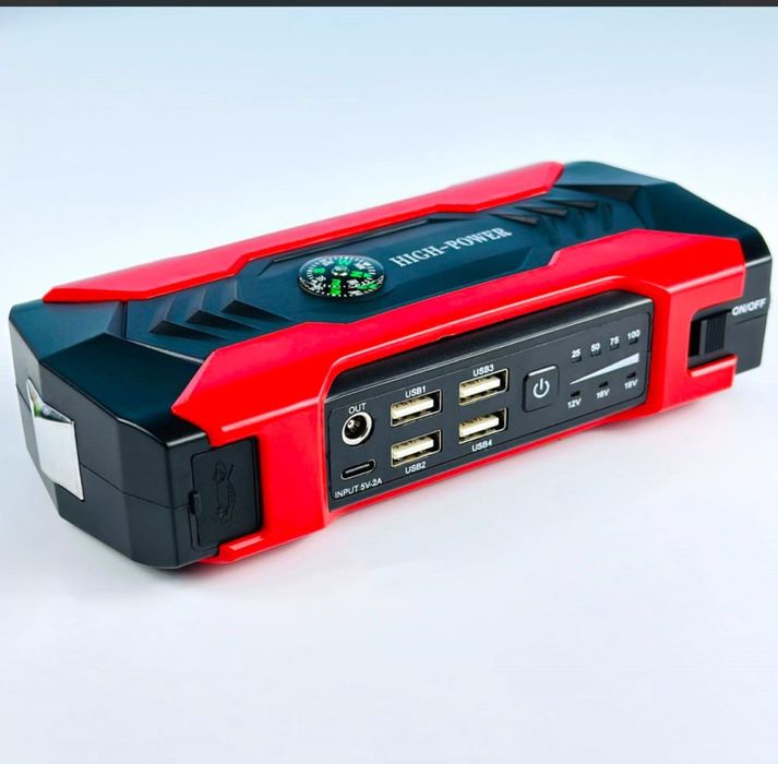 Пускозарядний пристрій, Jump starter, Buster, 28000 mAh