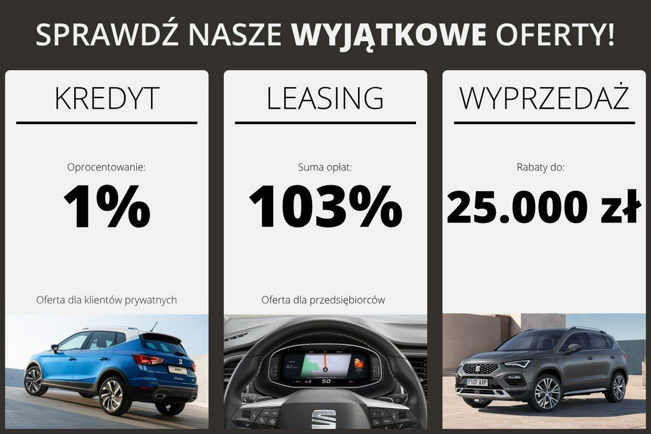Seat Arona Style - 115KM - Pakiet schowków - Pakiet Spring - Pakiet Vision Plus