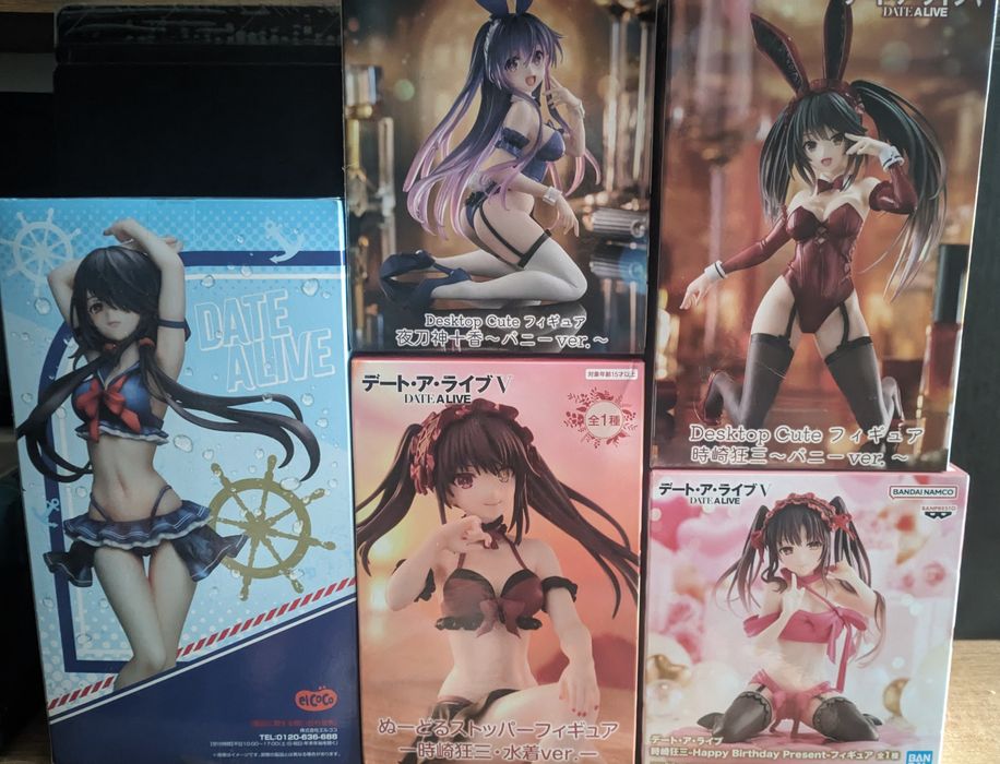 Продам паком оригінальні аніме фігурки по date a live