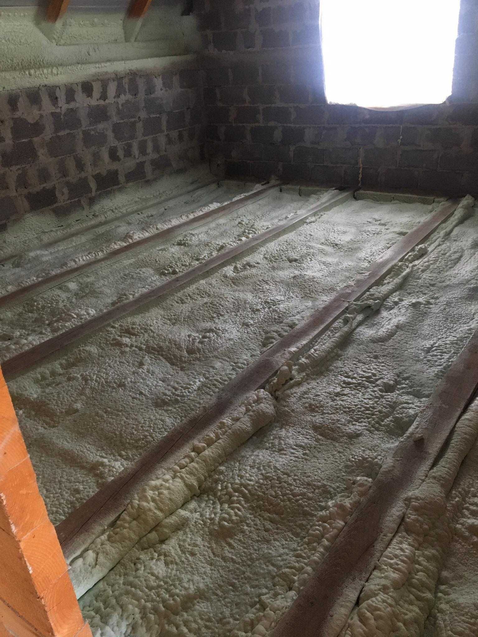ППУ Утеплення піною (пінополіуретаном) житлових і промислових об’єктів