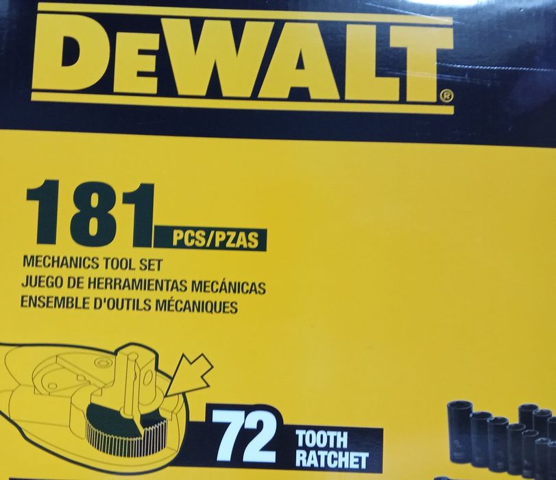 Klucze nasadowe profesjonalne DeWalt DeWalt