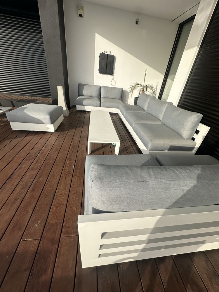 Conjunto de mobiliario jardim