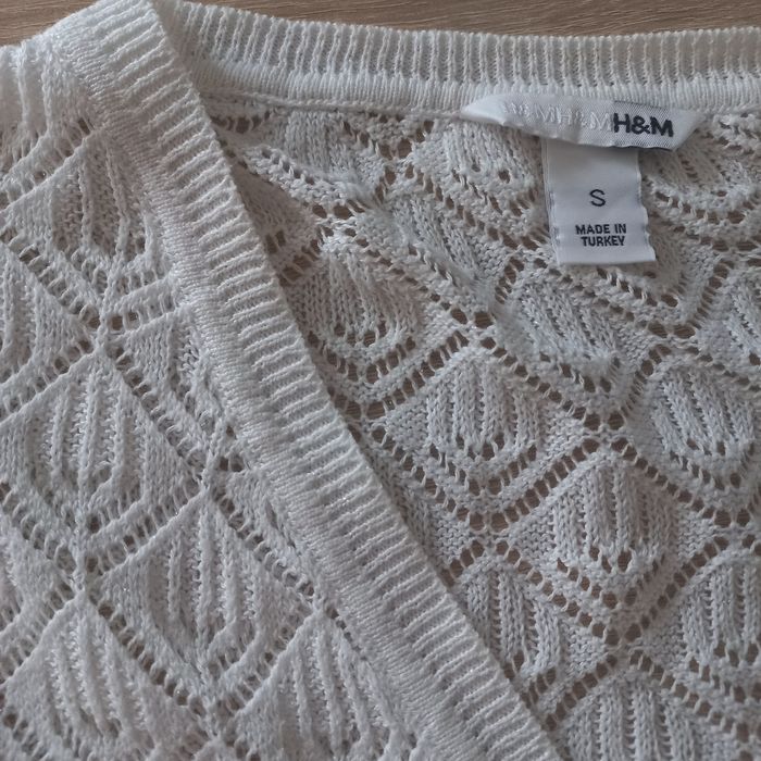 Bolerko damskie ażurowe rozmiar S, H&M