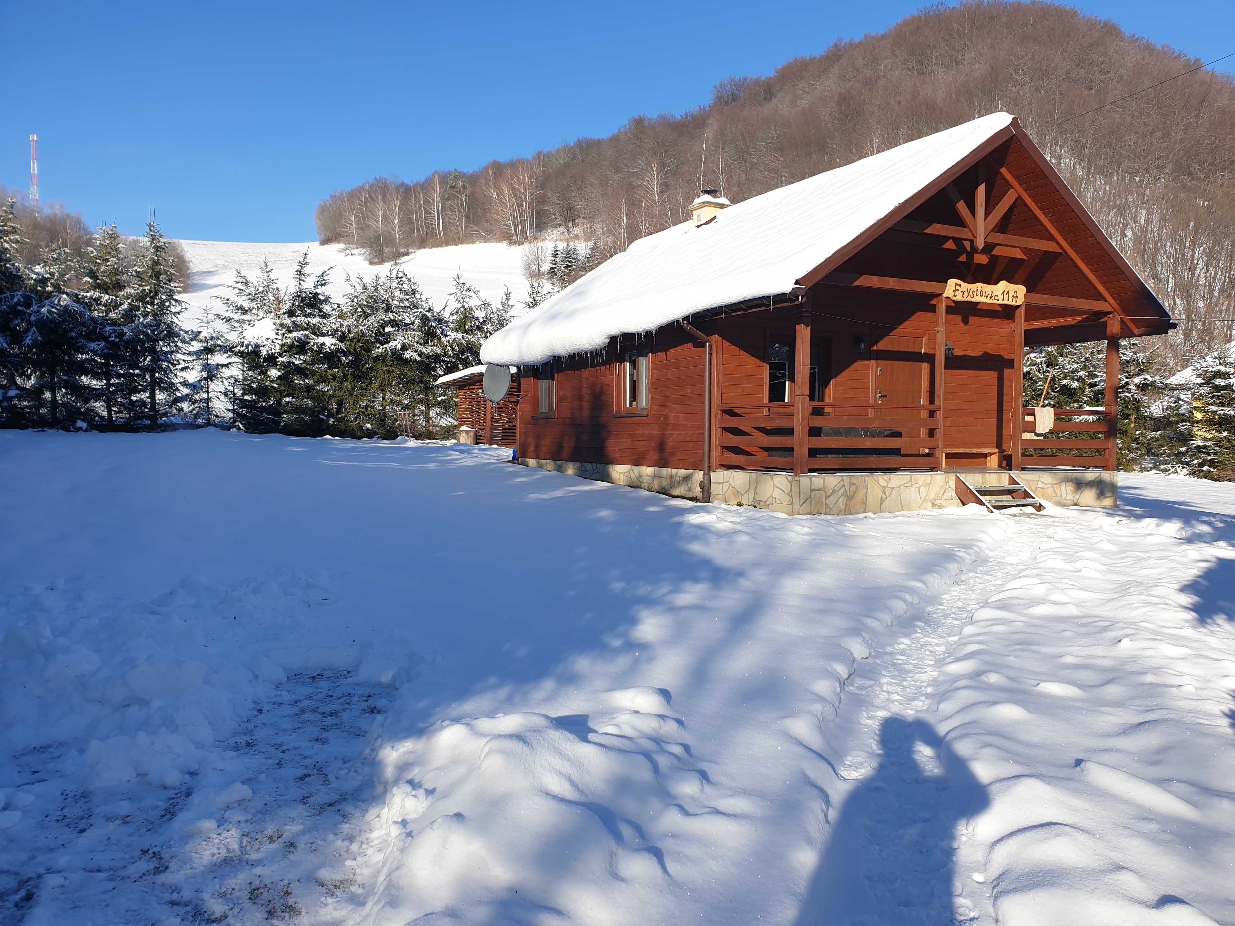 Bieszczady-domek w TERCE nad rzeką Solinką - Frysiówka; Solina; nocleg