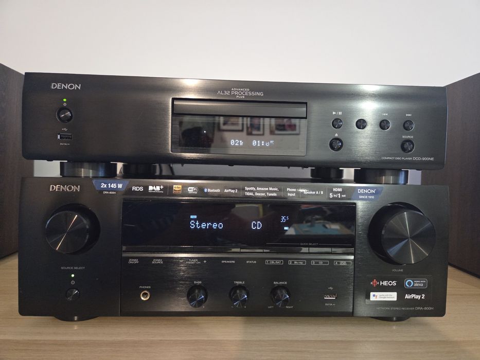 Wieża Denon DRA 800 + DCD 900
