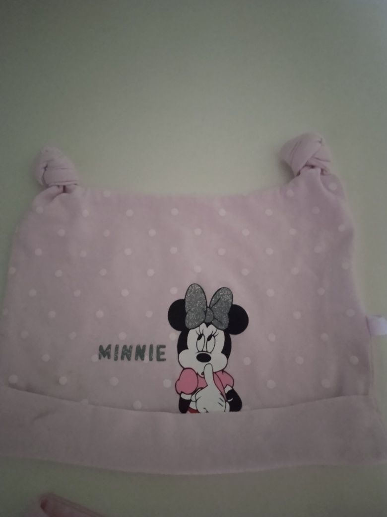 Czapeczka czapka Minnie wiosenna+ apaszka