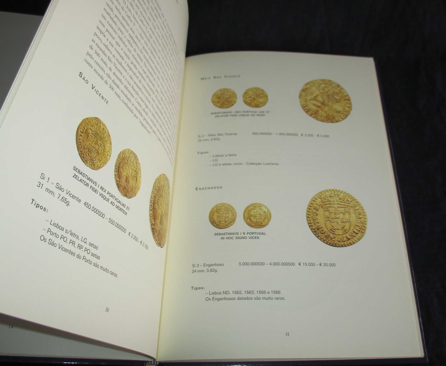 Livro Moedas de Ouro de Portugal 1185 a 1889 Javier Salgado