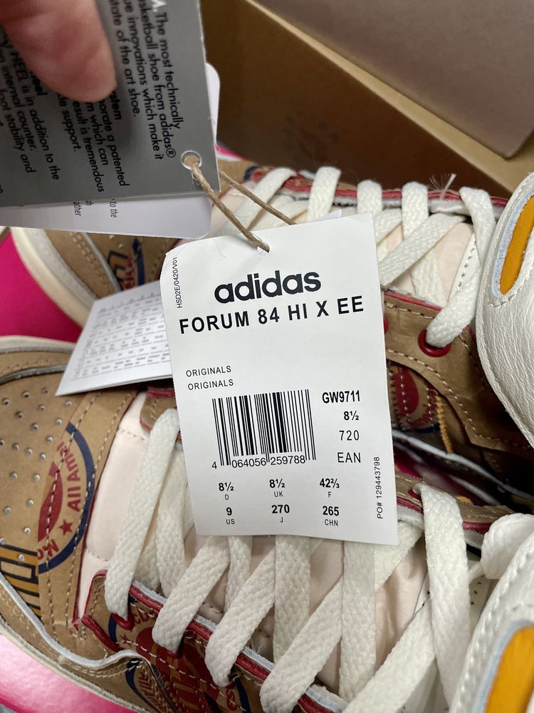 Кросівки Adidas Forum 84 Hi X EE 42 розмір 27 см