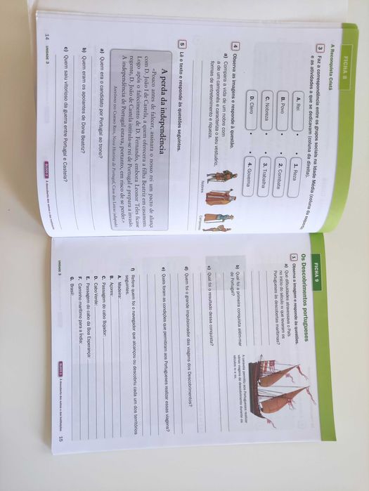 Estudo do Meio 4 - Manual, Caderno de atividades e Fichas de avaliação