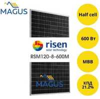 Монокристалічна сонячна панель Risen RSM120-8-600 TITAN