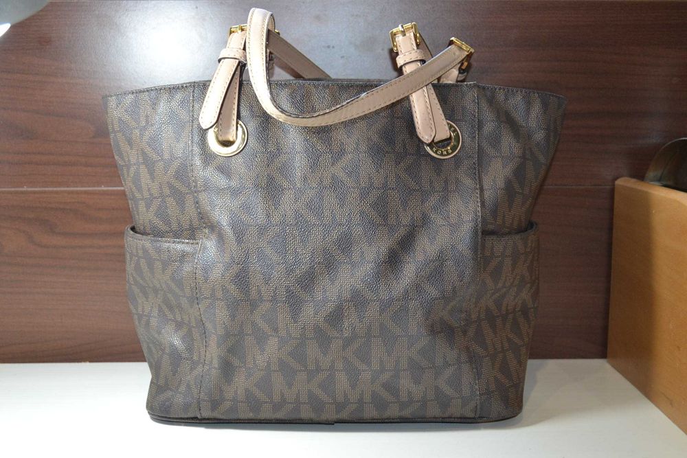 michael kors сумка тоут шопер женская монограм оригинал