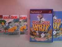 PS1 E PS2 - Monopoly, PS1 Pinball Power e PS2 Downhill Slalom