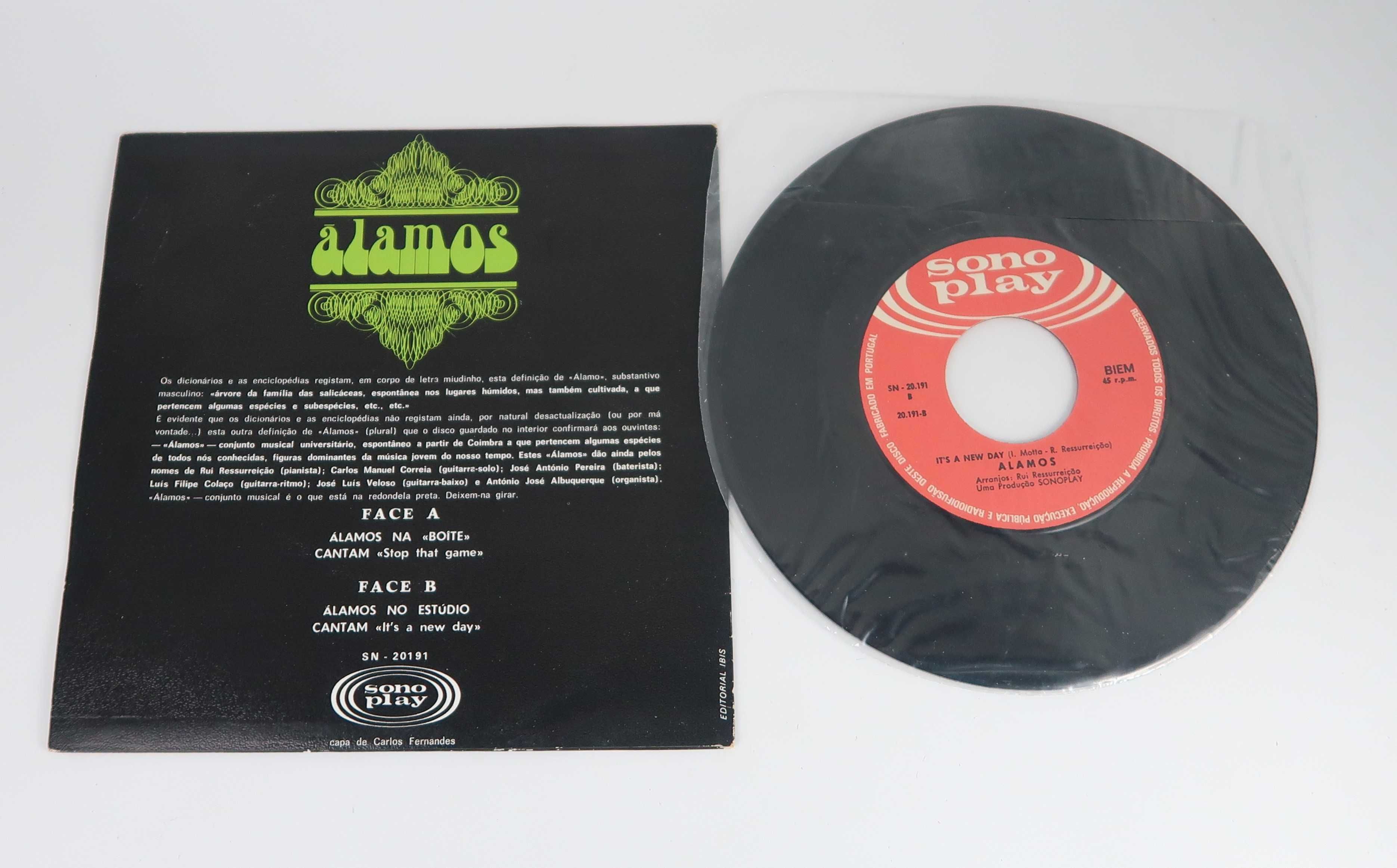 Álamos + Duarte & Ciriaco - Portugal - Single Vinil raros