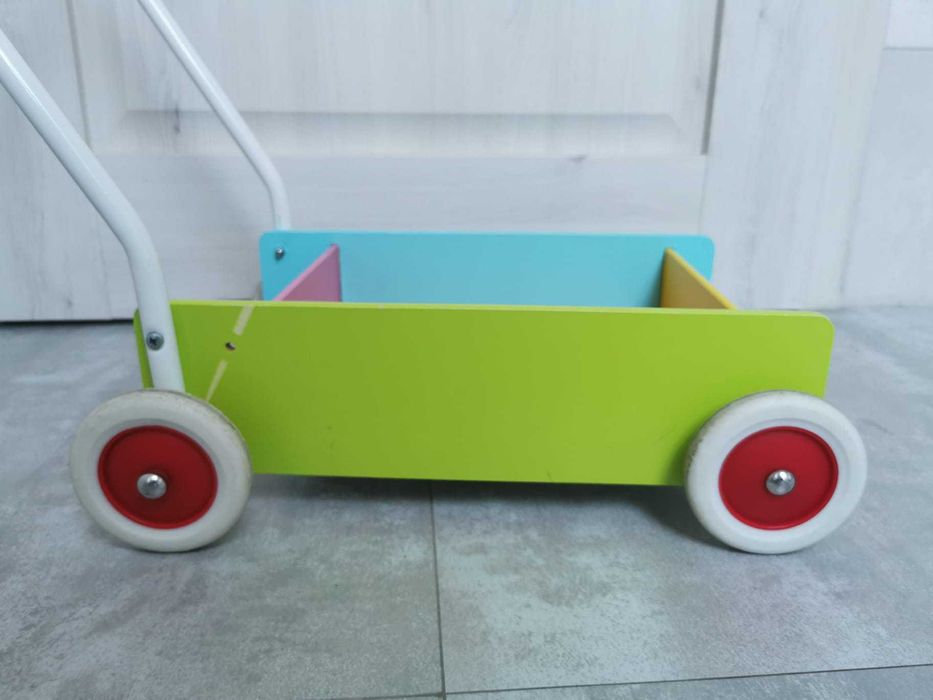 Micki chodzik wózek pchacz drewniany dla dziecka