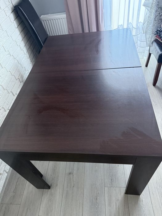 Stół + 6 krzeseł 140x90