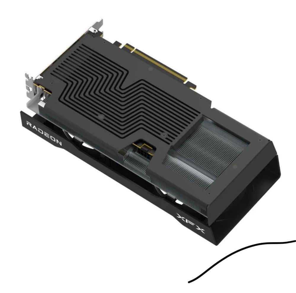 Placa grafica amd radeon rx9060xt "rdna 4" swift oc gaming edition 8gb