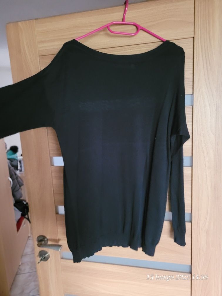 Czarny sweter  c & a