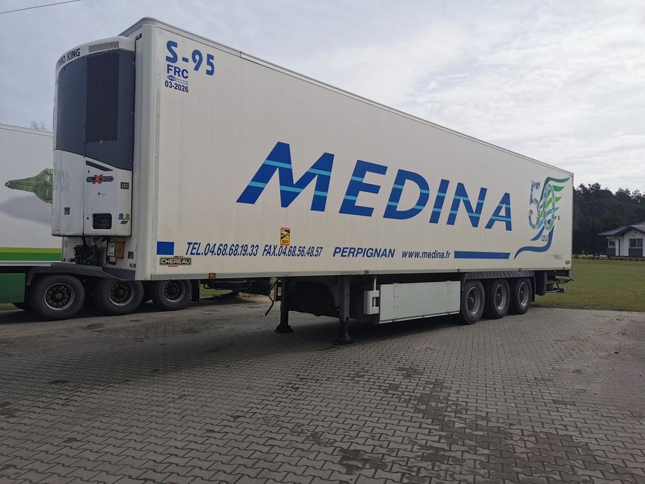 Chereau Inogam P1507  TK SLX 300 netto 109 tyś zł 6400mhr sprowadzona.