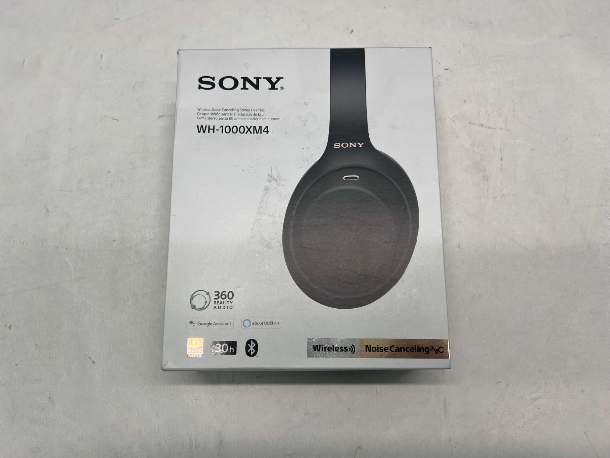 Słuchawki bezprzewodowe nauszne Sony WH-1000XM4